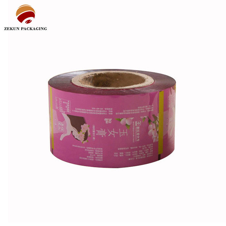 رول فیلم انعطاف پذیر PET/AL/PE با ویژگی های طراحی سفارشی
