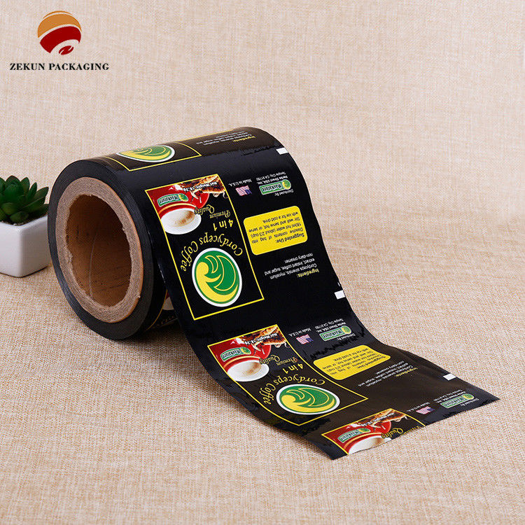 فیلم بسته بندی انعطاف پذیر CMYK / PANTON با طراحی Zip Lock برای ظرفیت 250g ارائه رطوبت