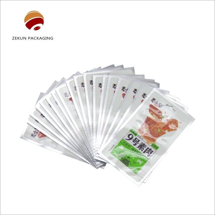 بسته بندی مواد غذایی کیسه PET Retort Food Vacuum Bag High Barrier 130 درجه رنگ CMYK