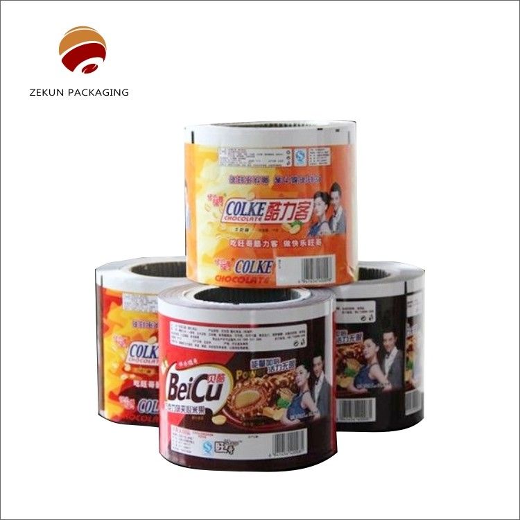 کیسه بسته بندی میان وعده سفارشی ورق آلومینیومی PET/AL/PE ضد رطوبت توسط طراحی مشتری