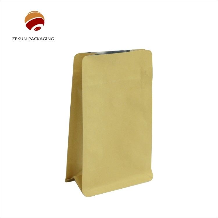 سطح درخشان دستکاری کیسه پایین تخت با گوشه های عمودی CIF اصطلاح