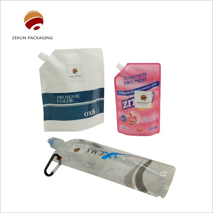 کیسه های BOPP/CPP Eco Friendly Spout 10 رنگ PET/OPP/PVC قابل استفاده مجدد
