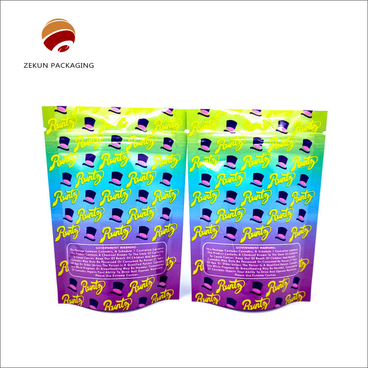 مقاومت در برابر خراش بسته بندی انعطاف پذیر سفارشی CMYK / رنگ PANTON