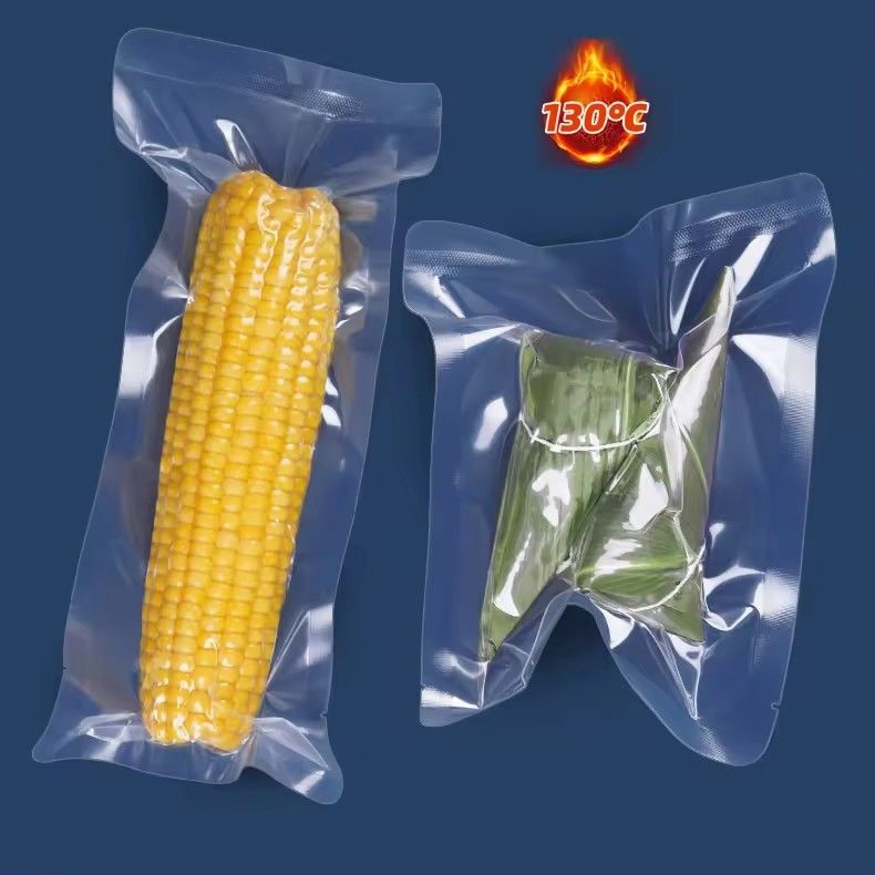 مقاومت در برابر اشک Pa/Pe 3 طرف پاکت خلاء مواد غذایی برای بسته بندی مواد غذایی