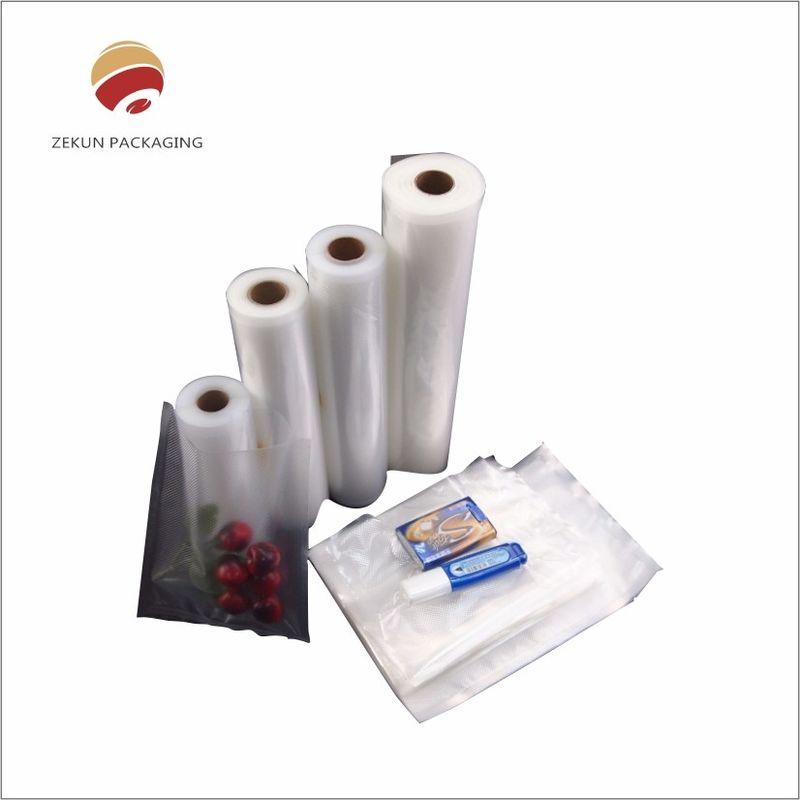 7 لایه Co-extrusion Air Blow Machine کیسه خلاء مواد غذایی برای پردازش ماهی سالمون در اندازه های مختلف و مواد شفاف
