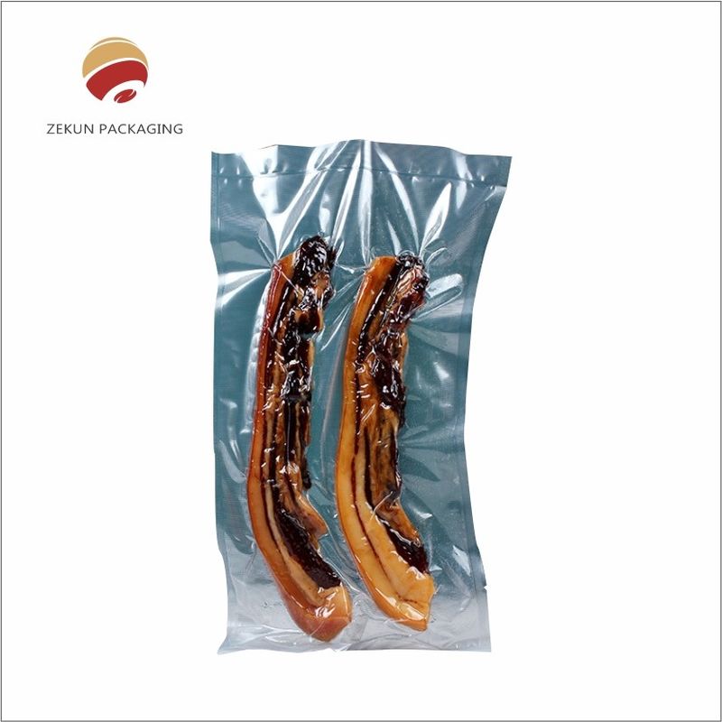 بسته بندی قابل تنظیم PA / PE 3 طرف شفاف و پایدار برای حفظ تازه بودن