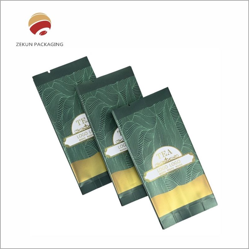 OEM ODM پودر چای بسته بندی کیسه چای سفارشی بسته بندی رنگ سبز